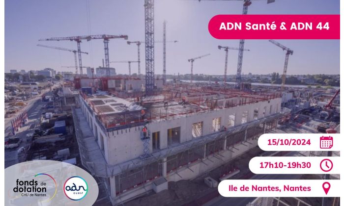 Visite du chantier du futur CHU de Nantes